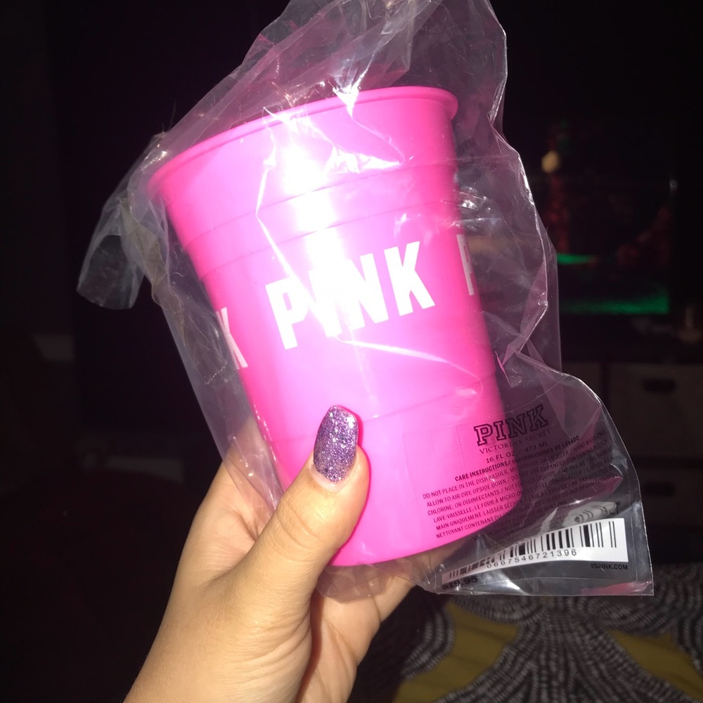 VS PINK Party Cup w/ Pizza Float